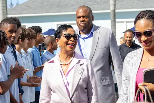First Lady Ann Marie Davis Visits Windsor for International Day of the Girl Child