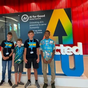 Windsor Represents The Bahamas at the Robotics for Good Youth Challenge in Geneva, Switzerland